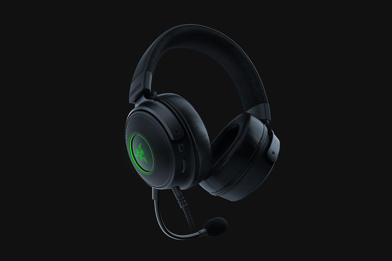 Razer Kraken V3 Wired USB Gaming Headset With Razer Chroma RGB (Black) - DataBlitz