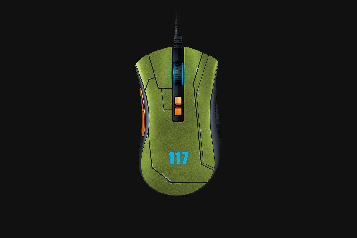 Razer Deathadder V2 Ergonomic Wired Gaming Mouse (Halo Infinite)