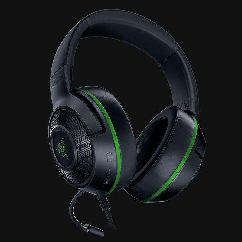 Razer Kraken X Wired Console Gaming Headset For Console (Xbox Green) - DataBlitz