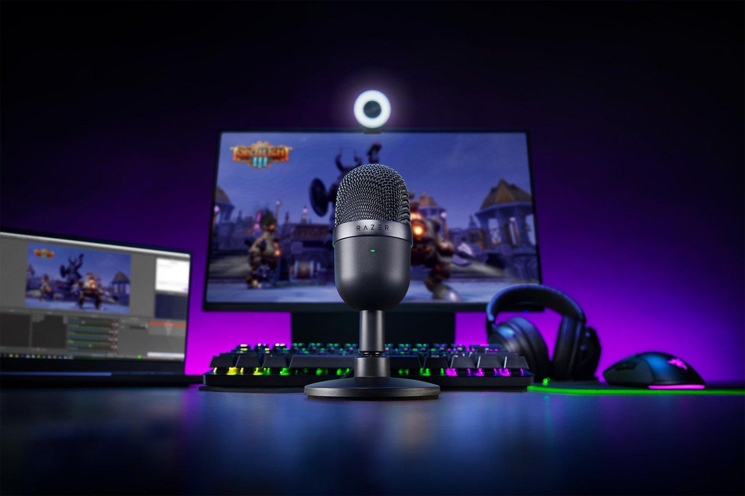 RAZER SEIREN MINI ULTRA-COMPACT CONDENSER MICROPHONE - DataBlitz