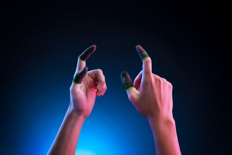 RAZER GAMING NON-SLIP FINGER SLEEVE FOR MOBILE GAMING (2-PIECE PACK) - DataBlitz