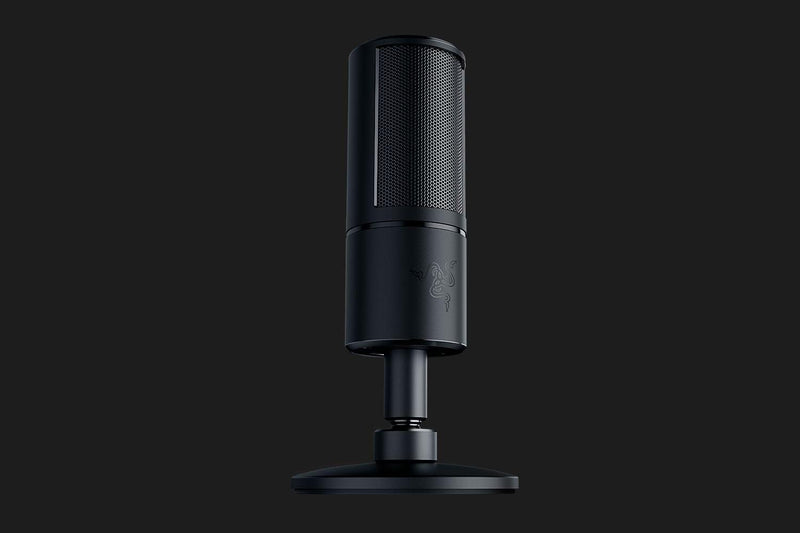 Razer Seiren Mini USB Streaming Microphone + Kiyo Pro Streaming Webcam  Bundle: Mercury White