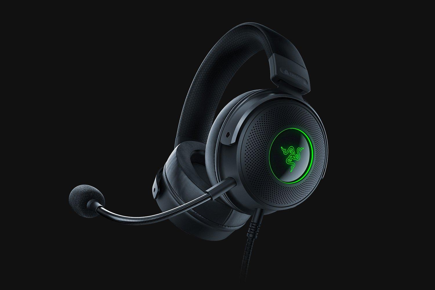 Razer Kraken V3 Wired USB Gaming Headset With Razer Chroma RGB (Black) - DataBlitz