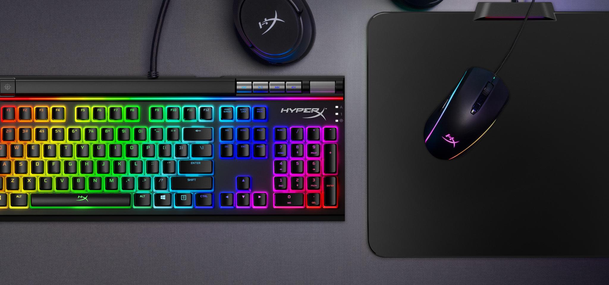 HYPERX ALLOY ELITE 2 RGB MECHANICAL GAMING KEYBOARD (RED LINEAR) - DataBlitz
