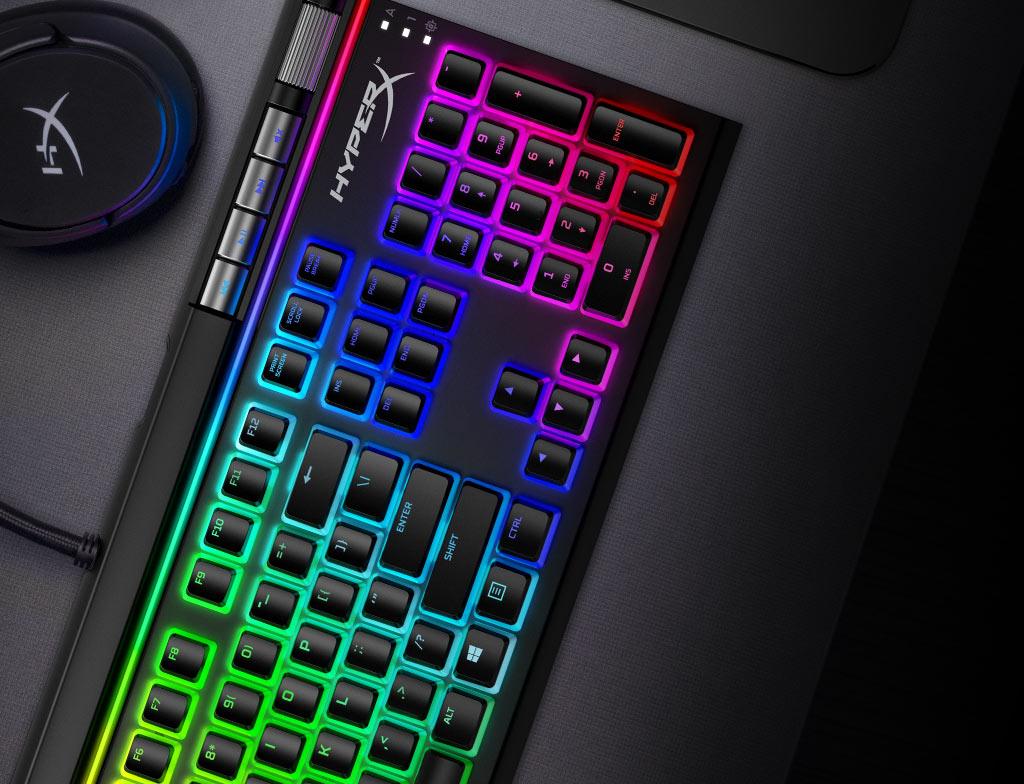 HYPERX ALLOY ELITE 2 RGB MECHANICAL GAMING KEYBOARD (RED LINEAR) - DataBlitz
