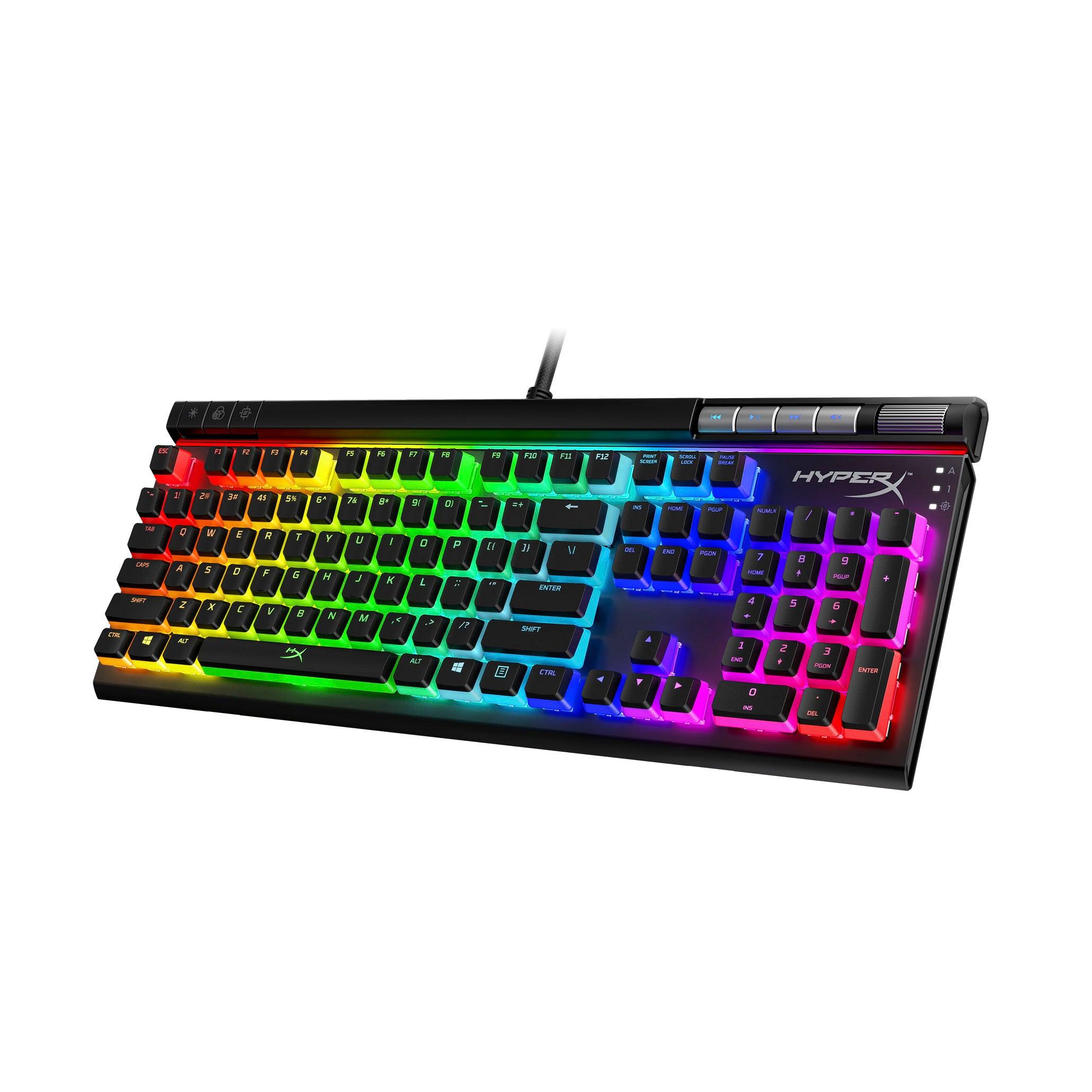 HYPERX ALLOY ELITE 2 RGB MECHANICAL GAMING KEYBOARD (RED LINEAR) - DataBlitz