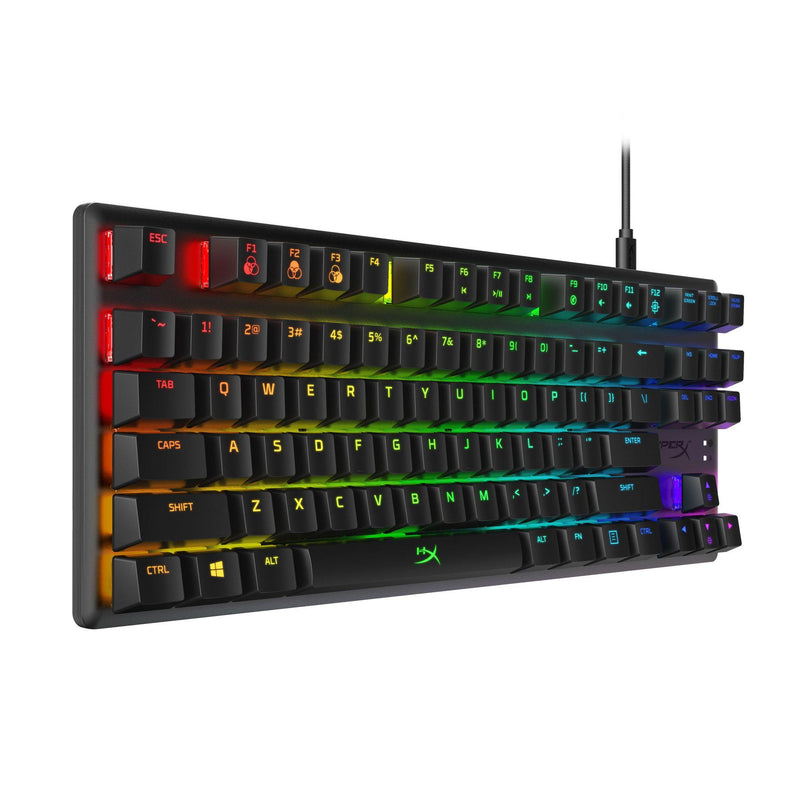 HYPERX ALLOY ORIGINS CORE RGB MECHANICAL GAMING KEYBOARD (BLUE CLICKY) FOR PC/PS4/XB1 - DataBlitz