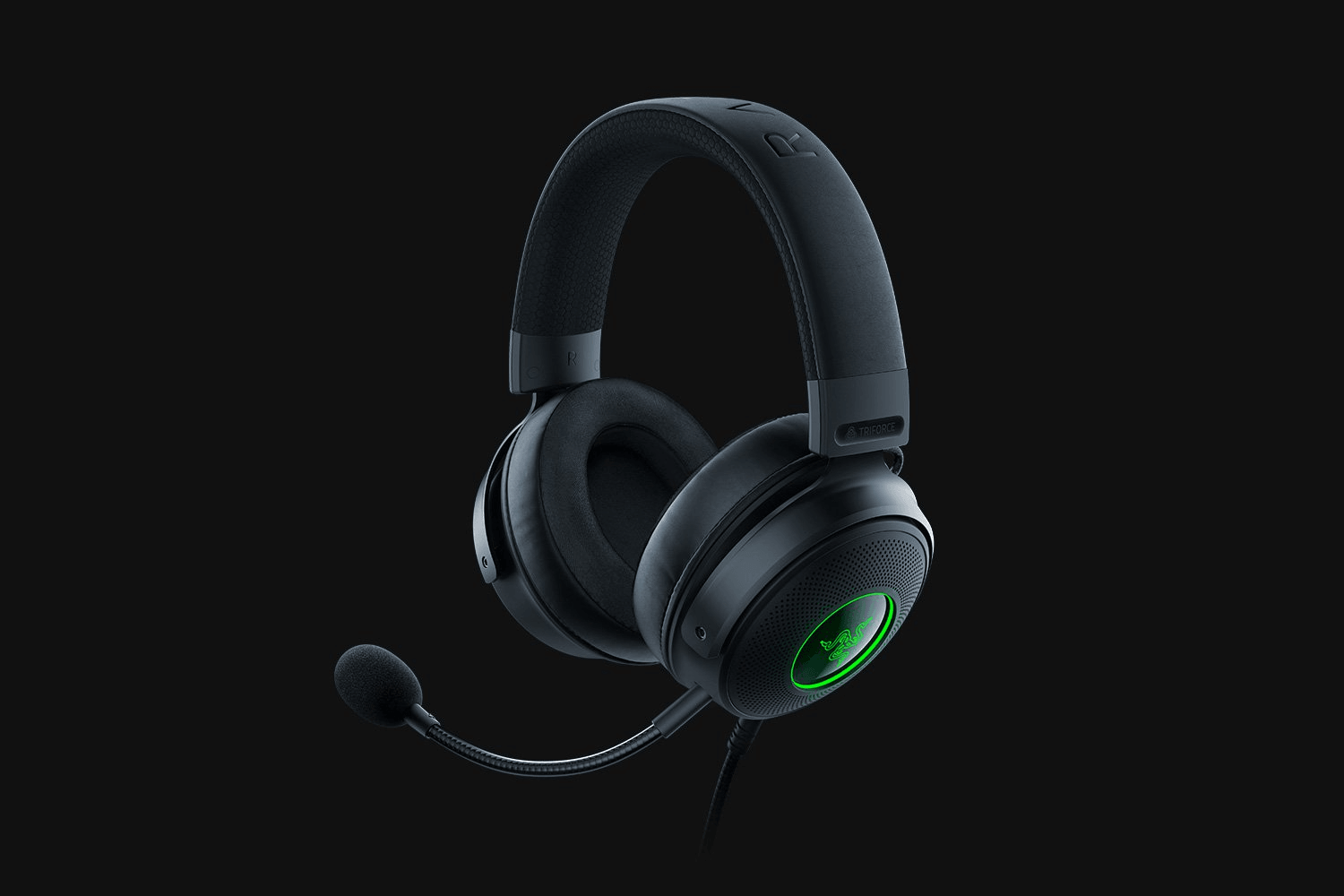 Razer Kraken V3 Wired USB Gaming Headset With Razer Chroma RGB (Black) - DataBlitz