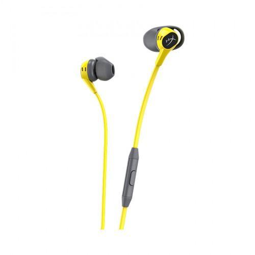 HyperX Cloud Earbuds Gaming Headphones With Mic (Yellow Edition) - DataBlitz