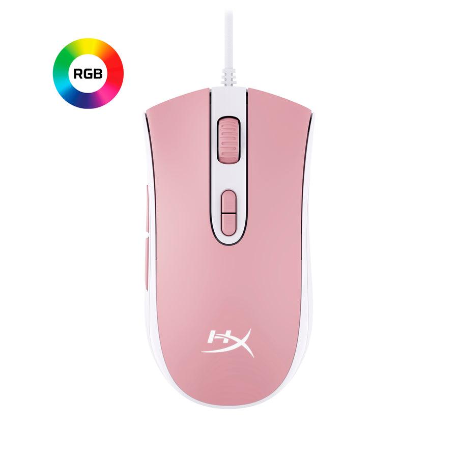 HYPERX Pulsefire Core RGB Gaming Mouse (White/Pink) (639P1AA) - DataBlitz