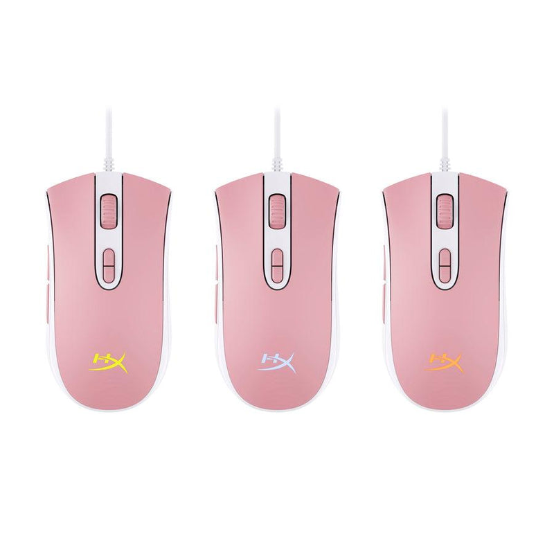 HYPERX Pulsefire Core RGB Gaming Mouse (White/Pink) (639P1AA) - DataBlitz