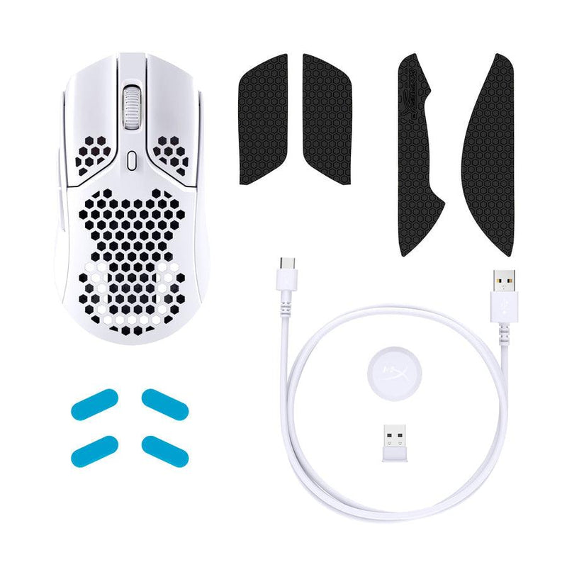 HyperX Pulsefire Haste Wireless Gaming Mouse (White) - DataBlitz