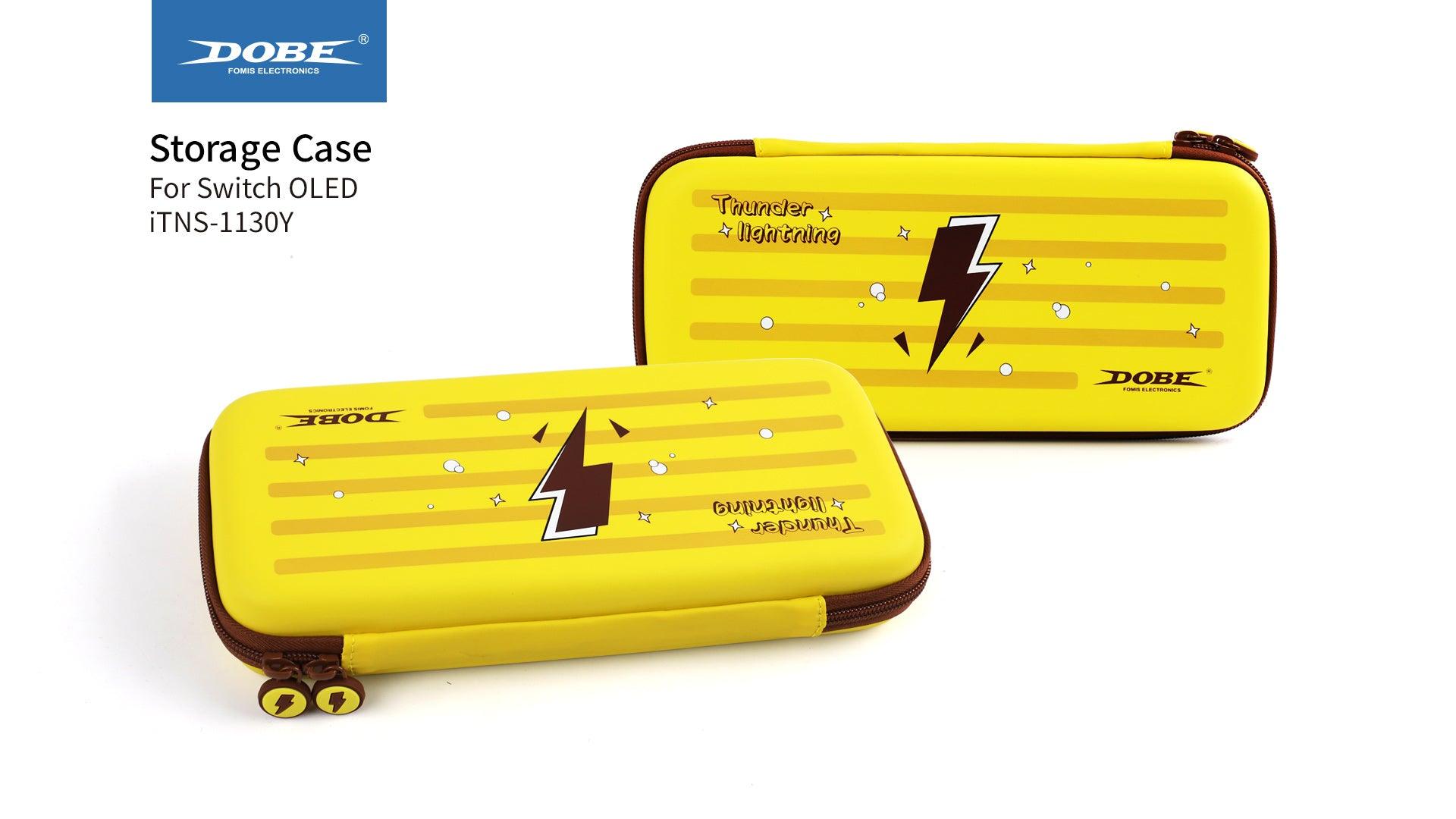 DOBE NSW STORAGE CASE FOR SWITCH OLED YELLOW (TNS-1130) - DataBlitz