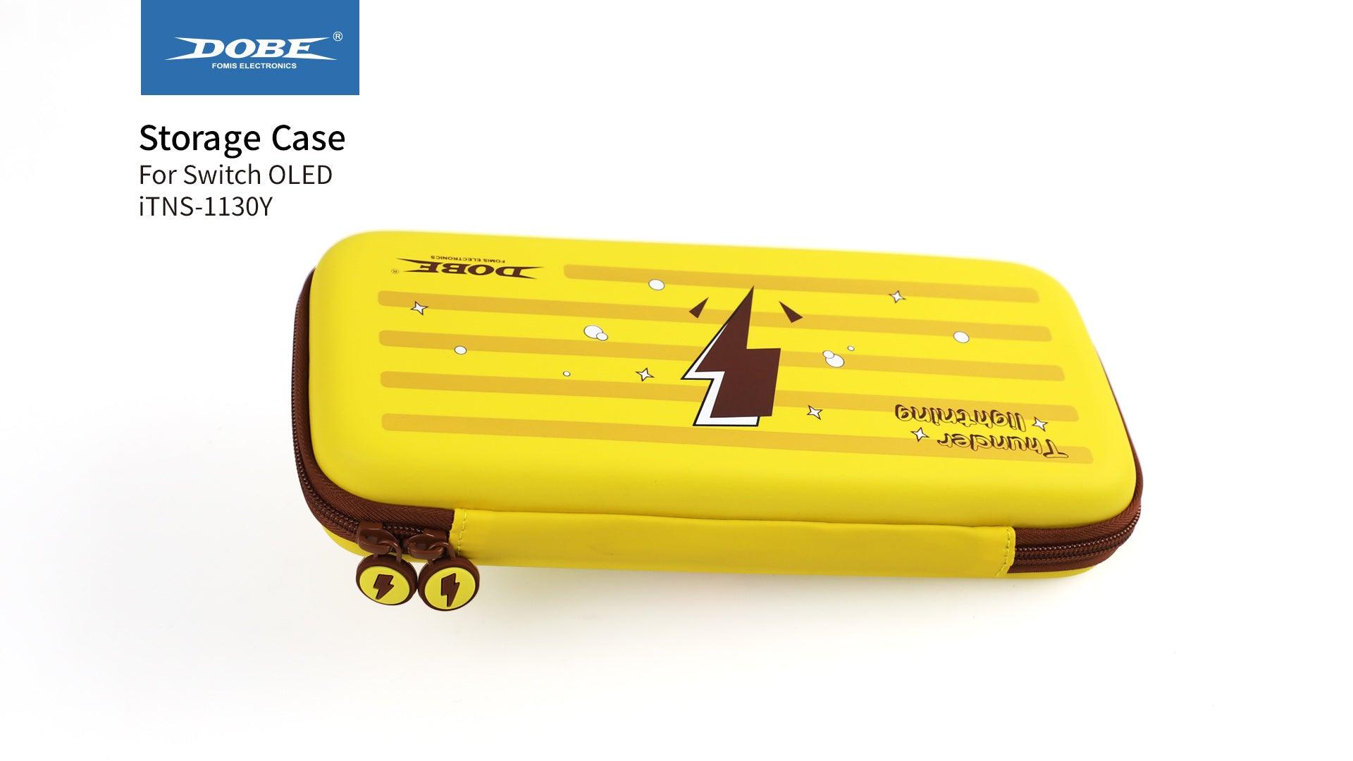 DOBE NSW STORAGE CASE FOR SWITCH OLED YELLOW (TNS-1130) - DataBlitz