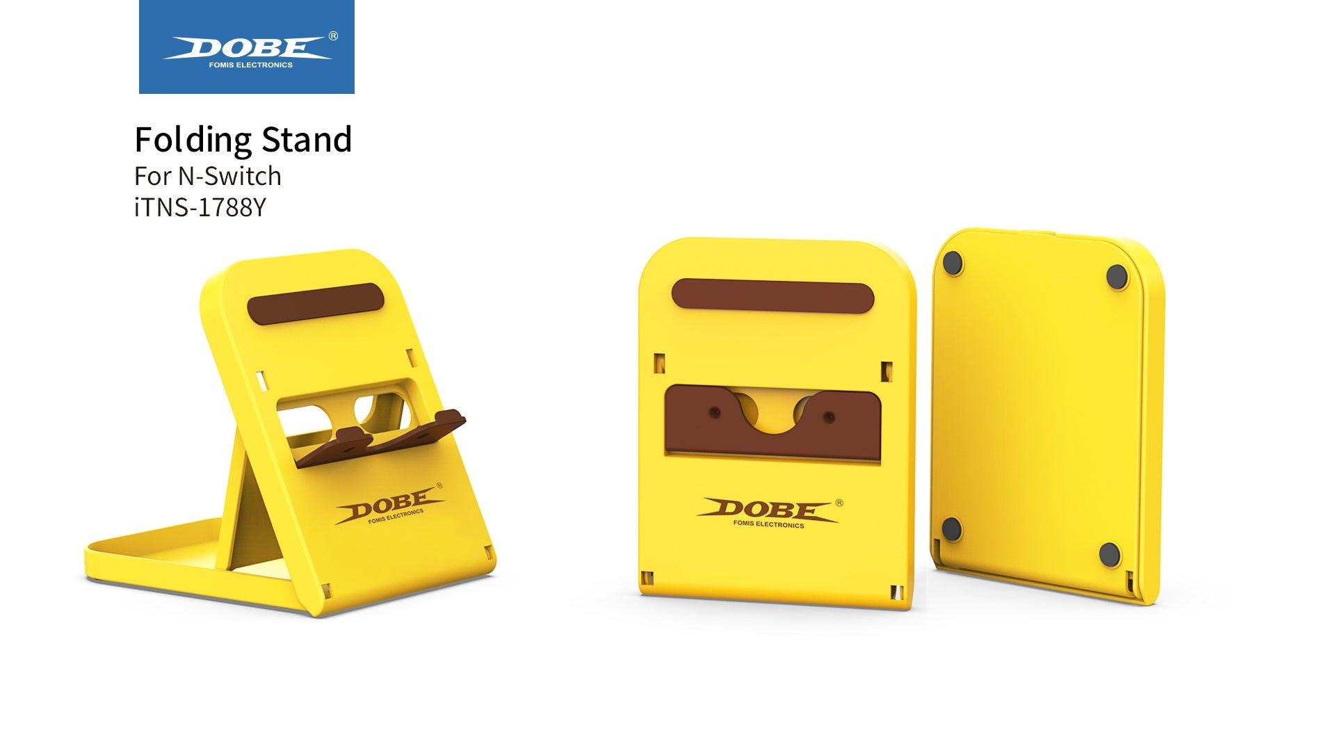 DOBE NSW FOLDING STAND FOR SWITCH/ SWITCH LITE/ SWITCH OLED YELLOW (TNS-1788) - DataBlitz