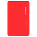 ORICO 2.5”  USB 3.0 Hard Drive Enclosure (Red) (2588US3 V1) - DataBlitz