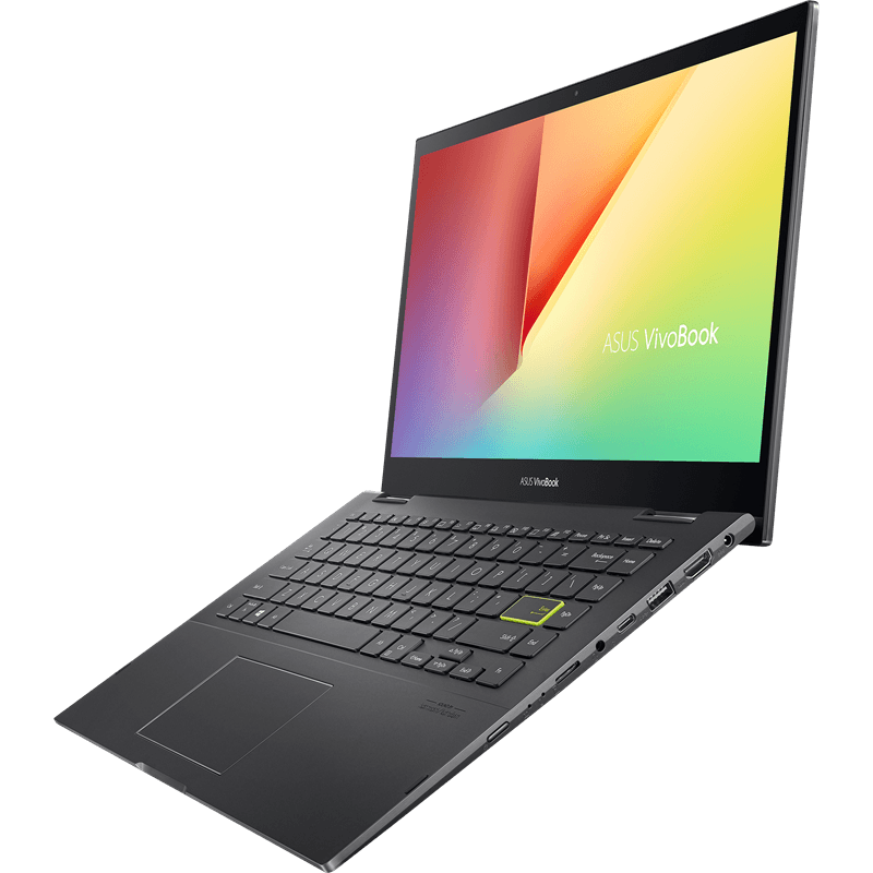 ASUS VIVOBOOK FLIP 14 TP470EZ-EC003TS LAPTOP (INDIE BLACK) | 14" FHD | i7-1165G7 | 16GB LPDDR4X | 512GB SSD | IRIS XE | WIN10 + STYLUS PEN + STYLUS HOLDER + MS OFFICE HOME & STUDENT 2019 - DataBlitz