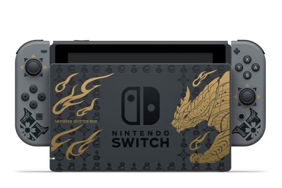 NINTENDO SWITCH CONSOLE MONSTER HUNTER RISE SPECIAL EDITION (INCLUDES MONSTER HUNTER RISE GAME) - DataBlitz