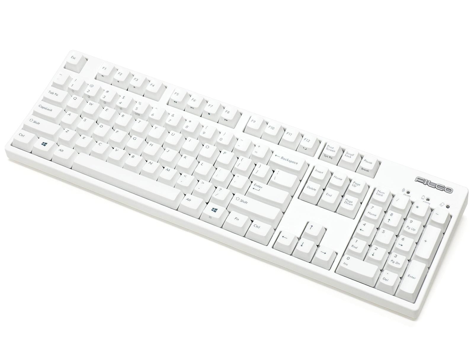 FILCO MAJESTOUCH CONVERTIBLE 2 HAKUA 104 US ASCII MECHANICAL KEYBOARD WHITE (MX RED SWITCH) (FKBC104MRL/EMW2) - DataBlitz