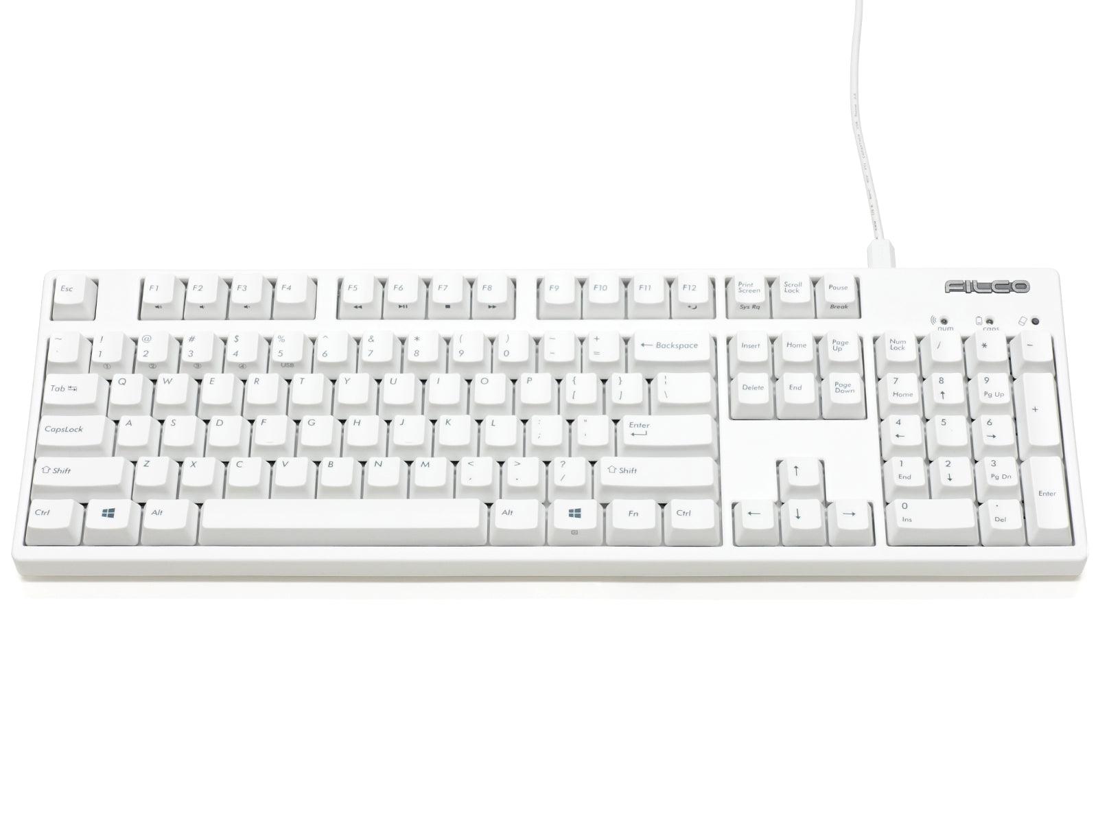 FILCO MAJESTOUCH CONVERTIBLE 2 HAKUA 104 US ASCII MECHANICAL KEYBOARD WHITE (MX RED SWITCH) (FKBC104MRL/EMW2) - DataBlitz
