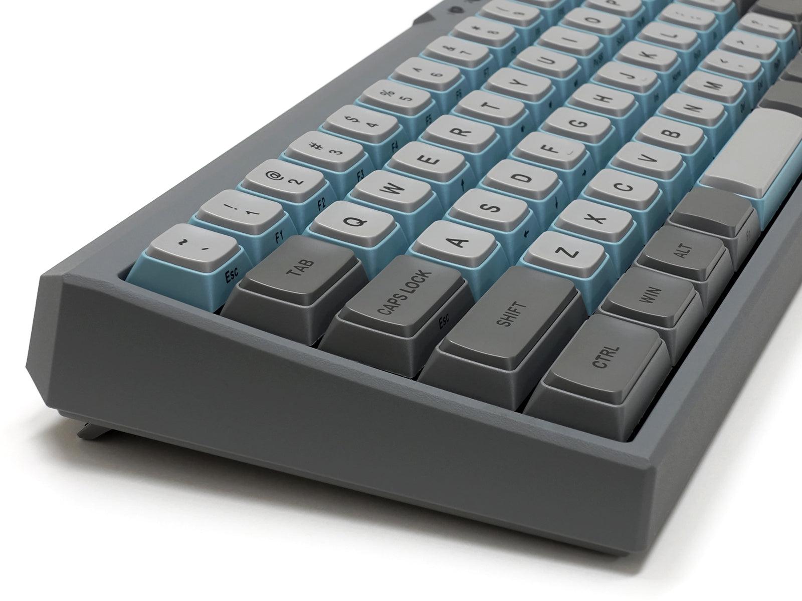 FILCO MAJESTOUCH MINILA-R CONVERTIBLE DOUBLE SHOT PBT 63 US ASCII MECHANICAL KEYBOARD SKY GRAY (MX RED SWITCH) (FFBTR63MRL/ESG) - DataBlitz