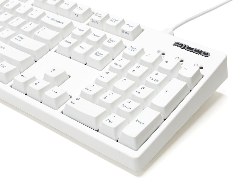 FILCO MAJESTOUCH CONVERTIBLE 2 HAKUA 104 US ASCII MECHANICAL KEYBOARD WHITE (MX RED SWITCH) (FKBC104MRL/EMW2) - DataBlitz