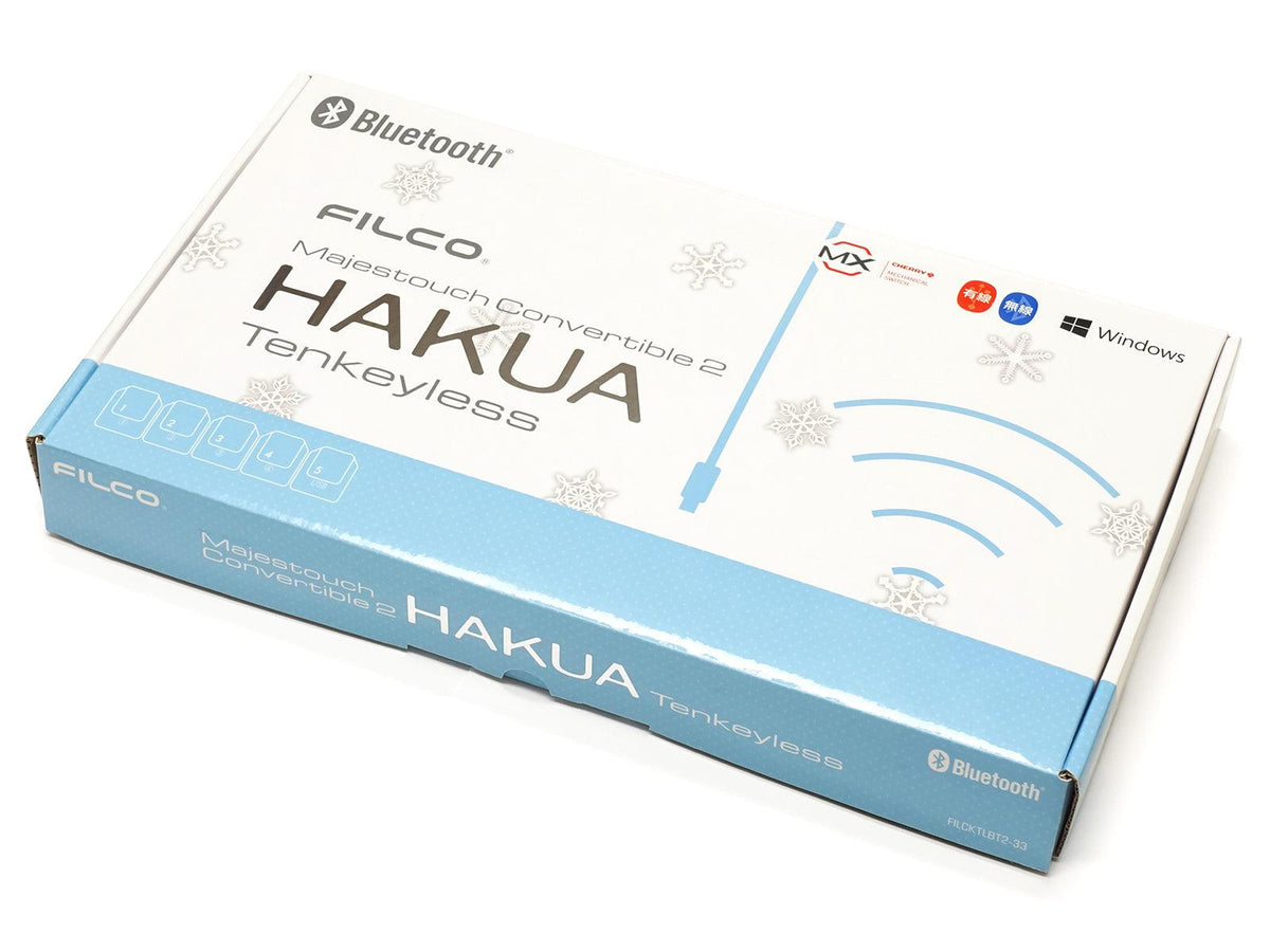 FILCO MAJESTOUCH CONVERTIBLE 2 HAKUA TENKEYLESS 87 US ASCII MECHANICAL KEYBOARD WHITE (MX RED SWITCH) (FKBC87MRL/EMW2) - DataBlitz
