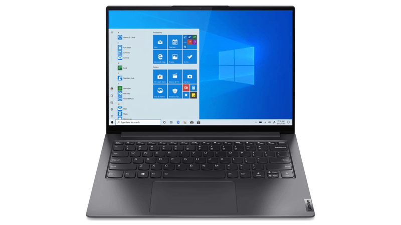 Lenovo Yoga Slim 7 Pro 14ACH5 OD 82NK0003PH Laptop (Slate Grey) | 14" OLED | Ryzen 9 5900HS | 16GB RAM | 1TB SSD | GeForce MX450 | Windows 10 Home | MS Office Home & Student 2019 | Lenovo Casual Backpack B210 - DataBlitz