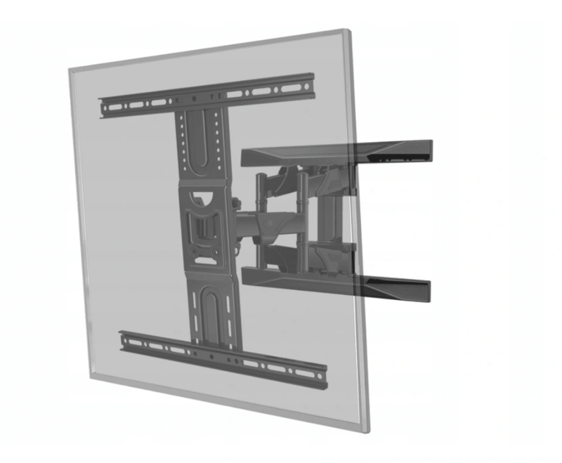 North Bayou P6 Full Motion Cantilever Wall Mount For 45"-75" 100lbs Tv - DataBlitz