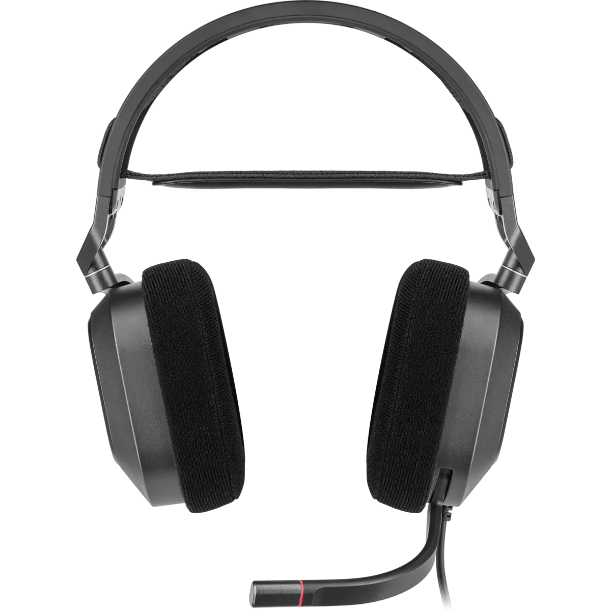 Corsair HS80 RGB USB Premium Wired Gaming Headset With 7.1 Surround Sound (Carbon) - DataBlitz