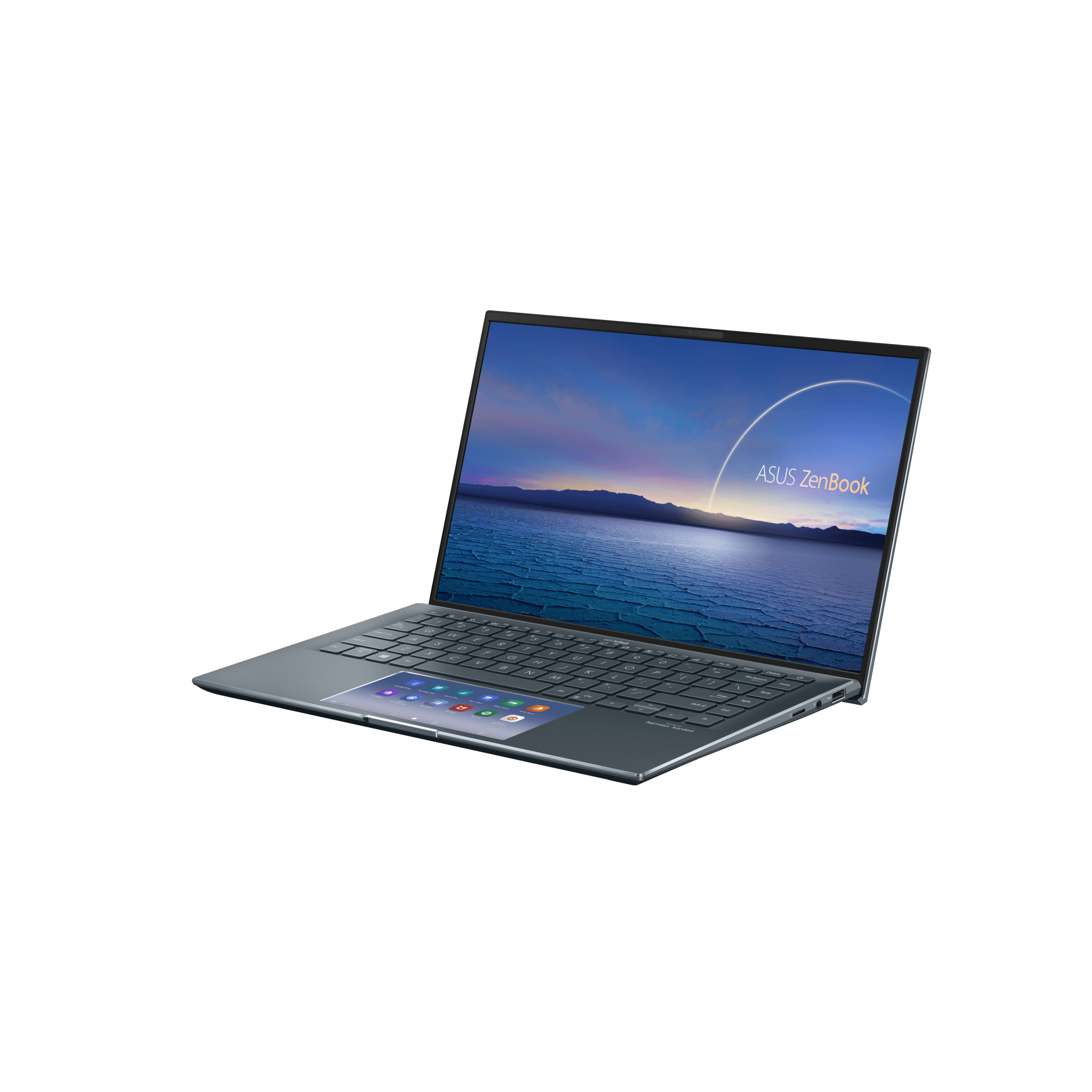 ASUS ZENBOOK 14 UX435EG-K9191TS Laptop (Pine Gray) | 14"FHD | i5-1135G7 | 16GB DDR4 | 512GB SSD | MX450 | WIN10 Office Home and Student ASUS Sleeve - DataBlitz