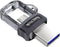 SANDISK Ultra Dual Drive M3.0 256GB USB 3.0 OTG Flash Drive (Black) - DataBlitz