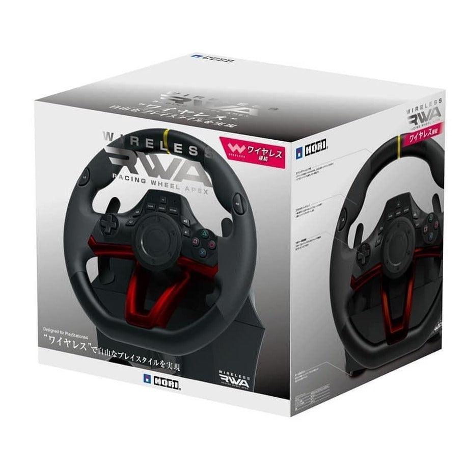 DATABLITZ ECOMMERCE HORI PS4 WIRELESS RACING WHEEL APEX FOR PS4/PC