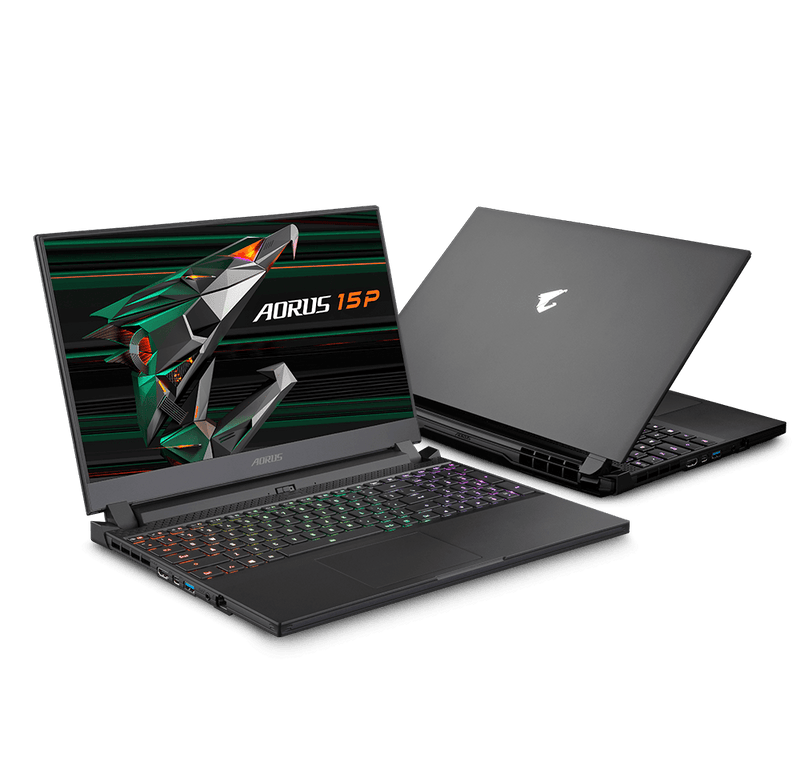 GIGABYTE AORUS 15P XD-73S1324GH GAMING LAPTOP (BLACK) | 15.6" FHD | i7-11800H | 16GB DDR4 | 1TB SSD | RTX 3070 | WIN10 + GIGABYTE AORUS G2 BACKPACK (BLACK) - DataBlitz