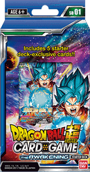 DRAGON BALL SUPER TRADING CARD GAME THE AWAKENING STARTER DECK - DataBlitz