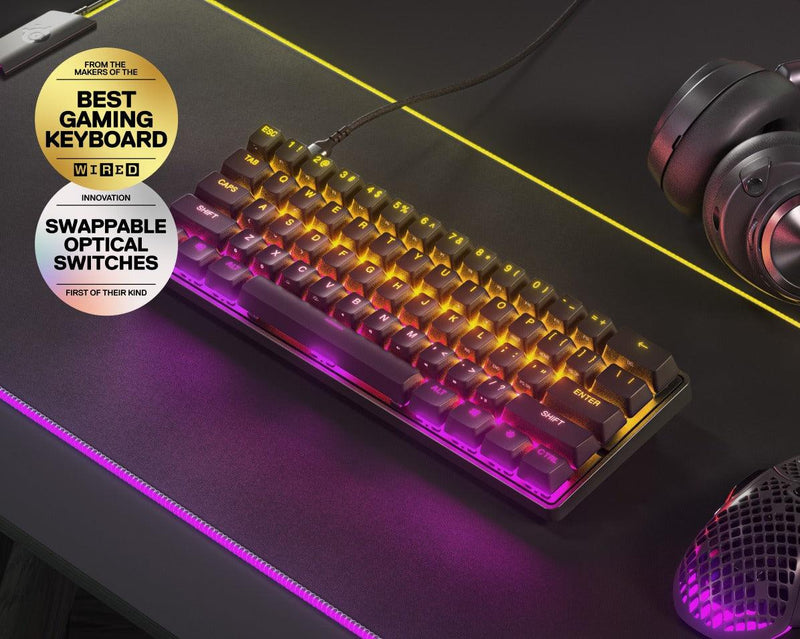 Steelseries Apex 9 Mini Next Gen Optical Gaming Keyboard (Optipoint-Linear Optical Switches) (US64837) - DataBlitz