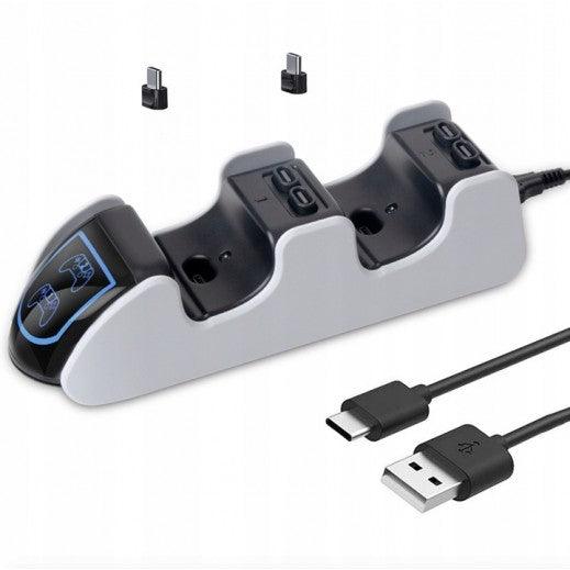 OIVO PS5 CHARGING STATION FOR P5 CONTROLLER WITH BREATHING LED STRAP (IV-P5207)