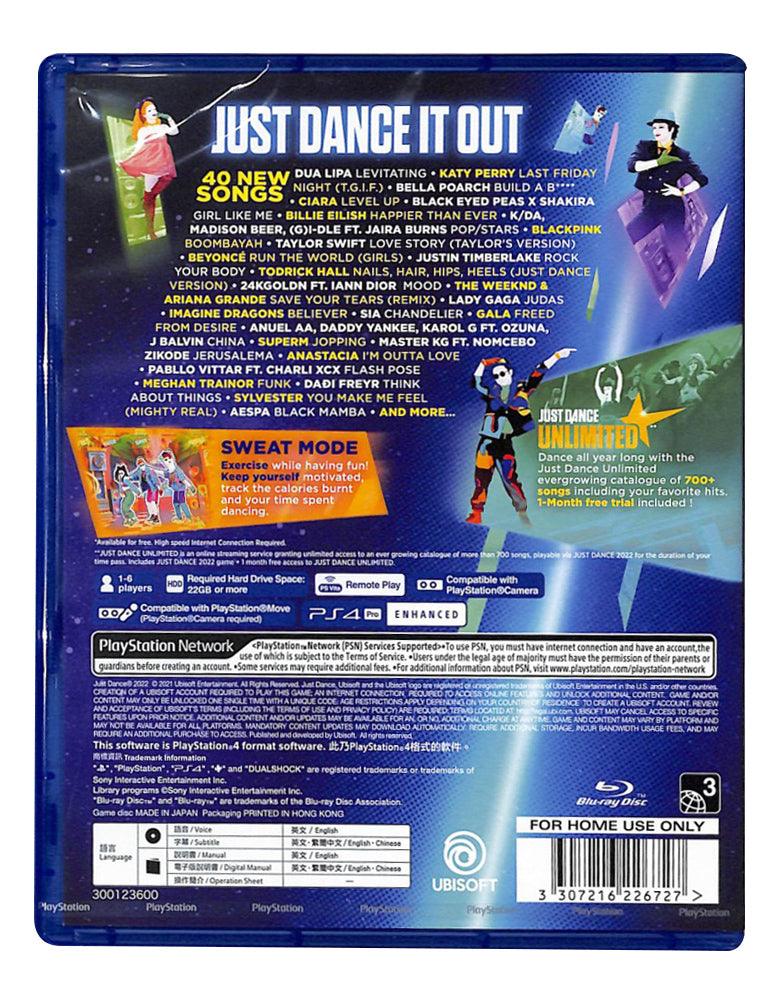 PS4 JUST DANCE 2022 REG.3 - DataBlitz