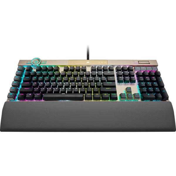 CORSAIR K100 RGB OPTICAL-MECHANICAL GAMING KEYBOARD (MIDNIGHT GOLD) - DataBlitz