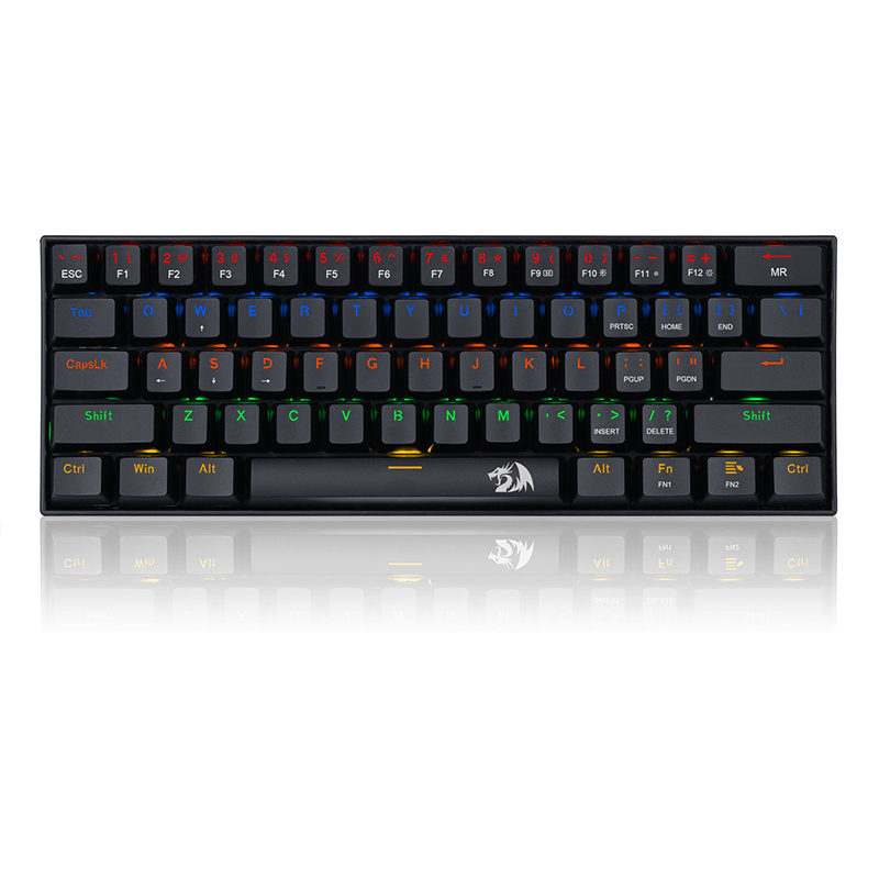 REDRAGON LAKSHMI K606R MECHANICAL GAMING KEYBOARD (DUST-PROOF RED) - DataBlitz