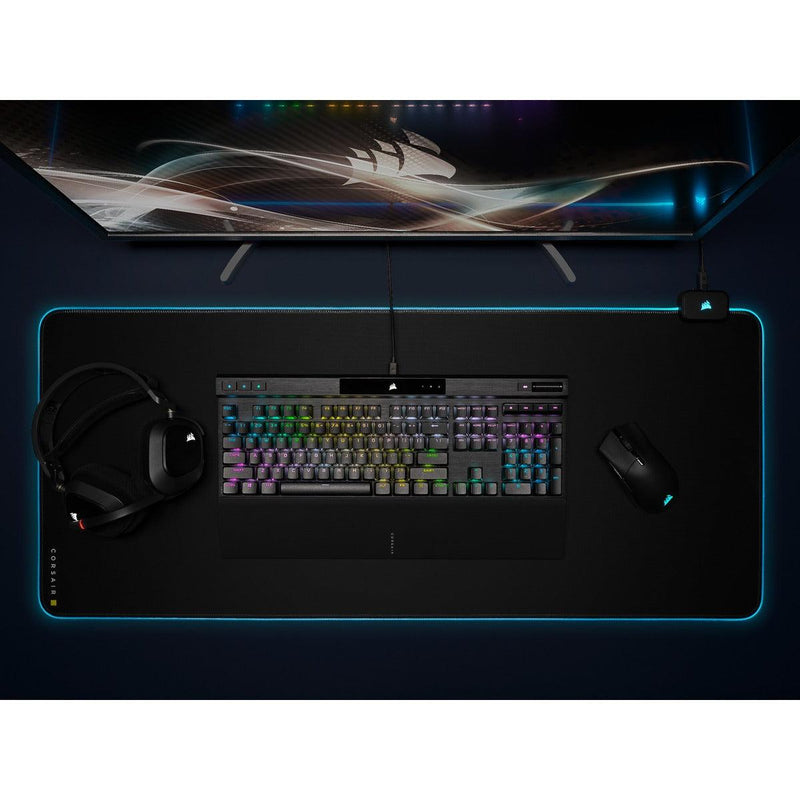 Corsair K70 RGB Pro Mechanical Gaming Keyboard With PBT Double Shot Pro Keycaps (Cherry MX Blue) - DataBlitz