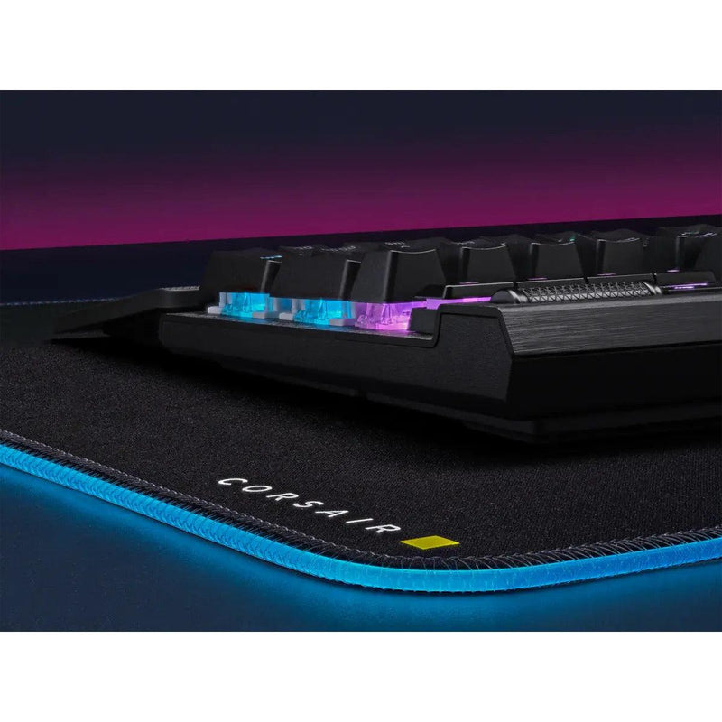 CORSAIR K70 RGB PRO Optical-Mechanical Gaming Keyboard with PBT Double Shot Pro Keycaps (Black) - DataBlitz