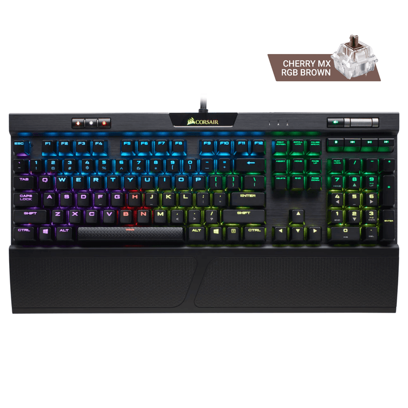 CORSAIR K70 RGB MK.2 MECHANICAL GAMING KEYBOARD (CHERRY MX RGB BROWN) - DataBlitz