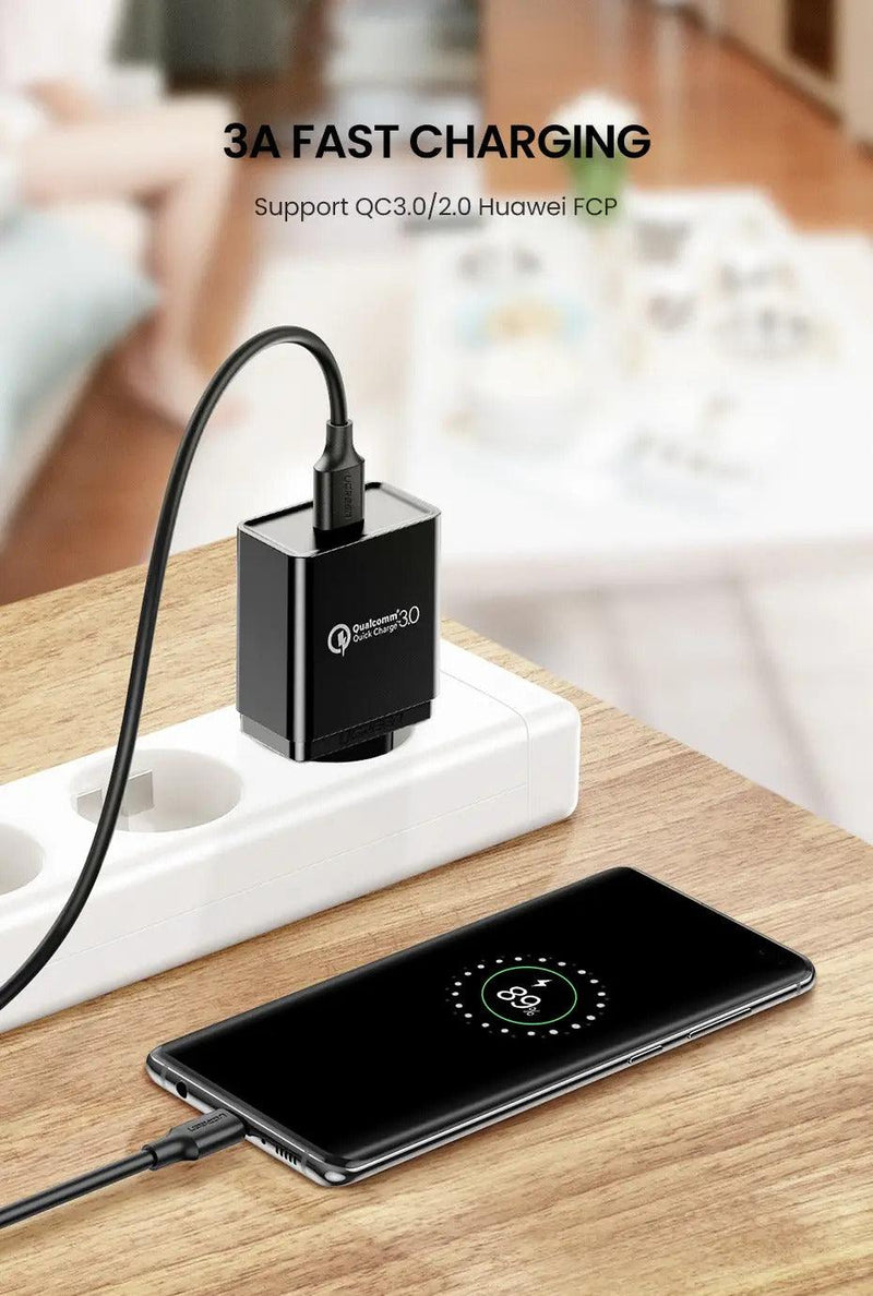 UGREEN USB 3.0 A Male To Type-C Male Cable Nickel Plating 0.5M (US184/20881) - DataBlitz