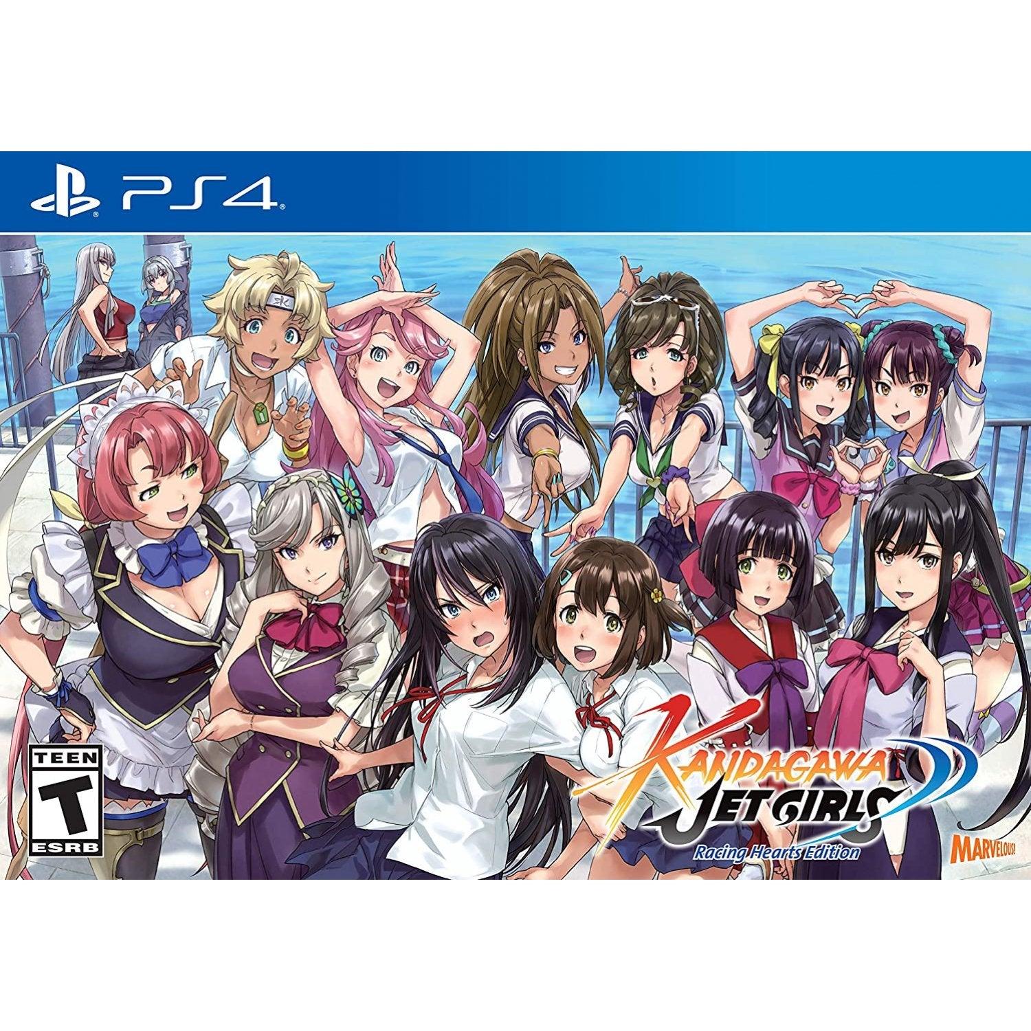 PS4 KANDAGAWA JET GIRLS RACING HEARTS EDITION ALL - DataBlitz