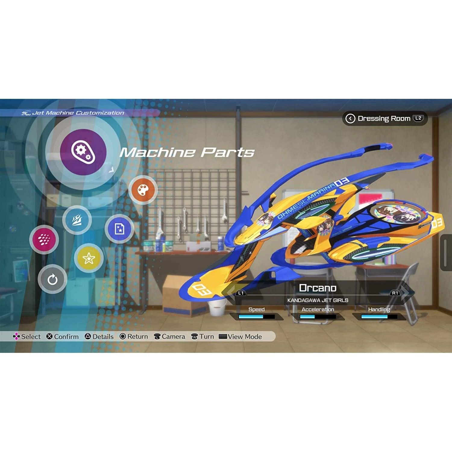 PS4 KANDAGAWA JET GIRLS RACING HEARTS EDITION ALL - DataBlitz