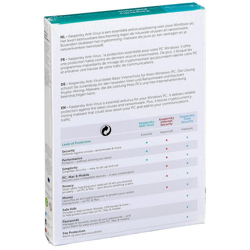 Kaspersky Anti-Virus 2020 (5 Devices) - DataBlitz