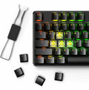 Pulsar Low Profile Keycaps 104 Set US ANSI Doubleshot Backlit (Black) (PKC802B) - DataBlitz