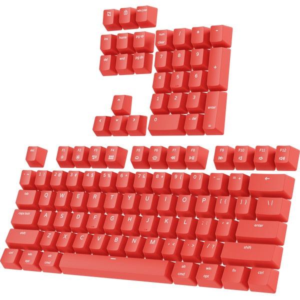 PWNAGE Ultra Custom Mechanical Keyboard Full Keycap Set Double Shot PBT (Red) (UC-MK-FKS-R) - DataBlitz