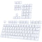 PWNAGE Ultra Custom Mechanical Keyboard Full Keycap Set Double Shot PBT (White) (UC-MK-FKS-W) - DataBlitz
